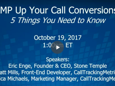 AMPing Up Your Call Conversions