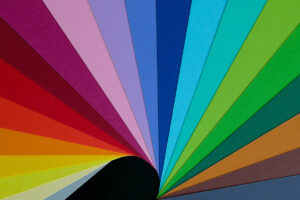 rainbow paper background