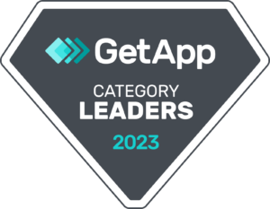 GetApp Category Leaders 2023 badge