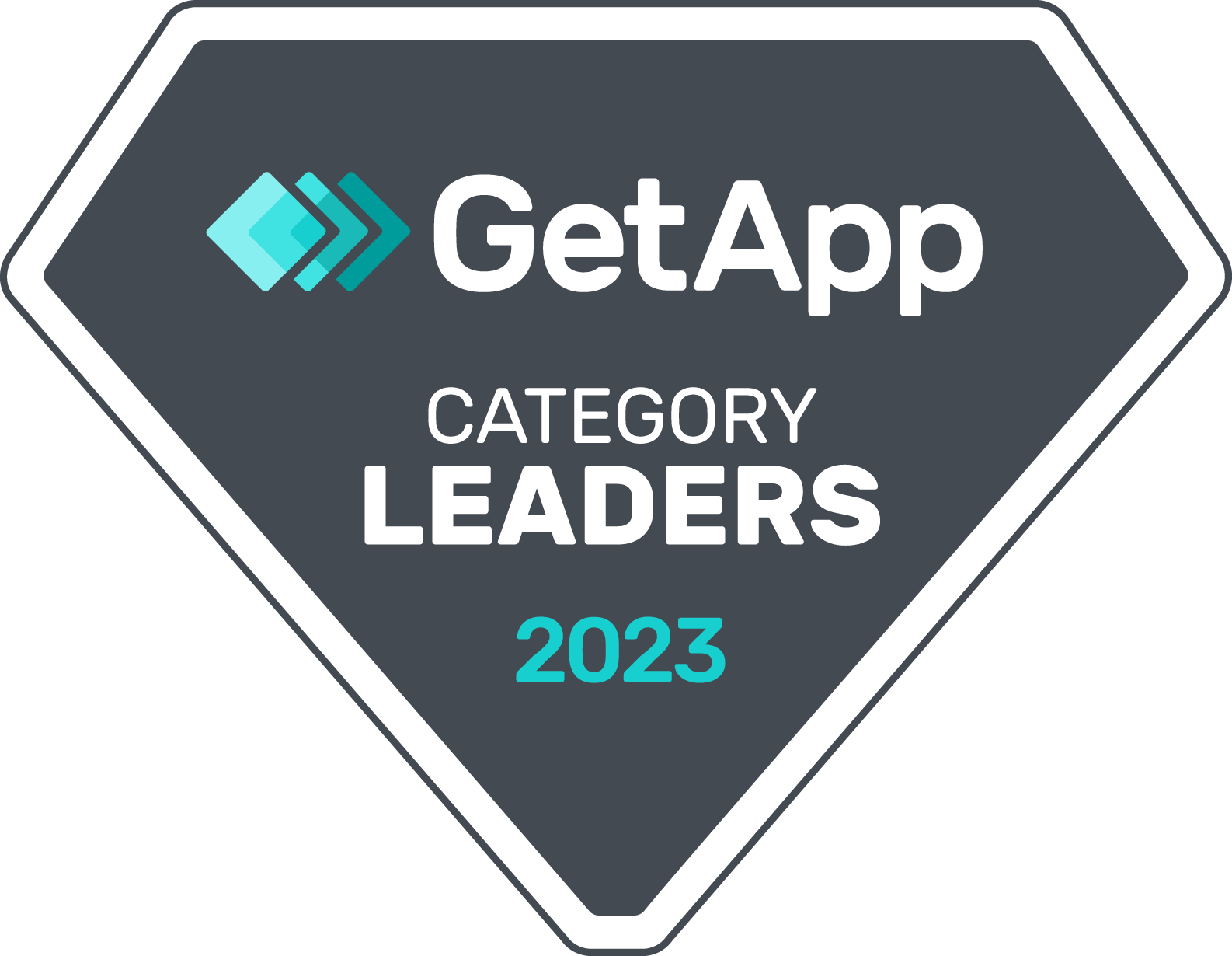 GetApp Category Leaders 2023 badge