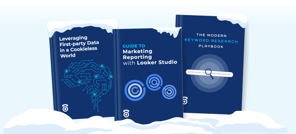 Three CallTrackingMetrics' guides and eBooks which are free during February for Snow More Forms
